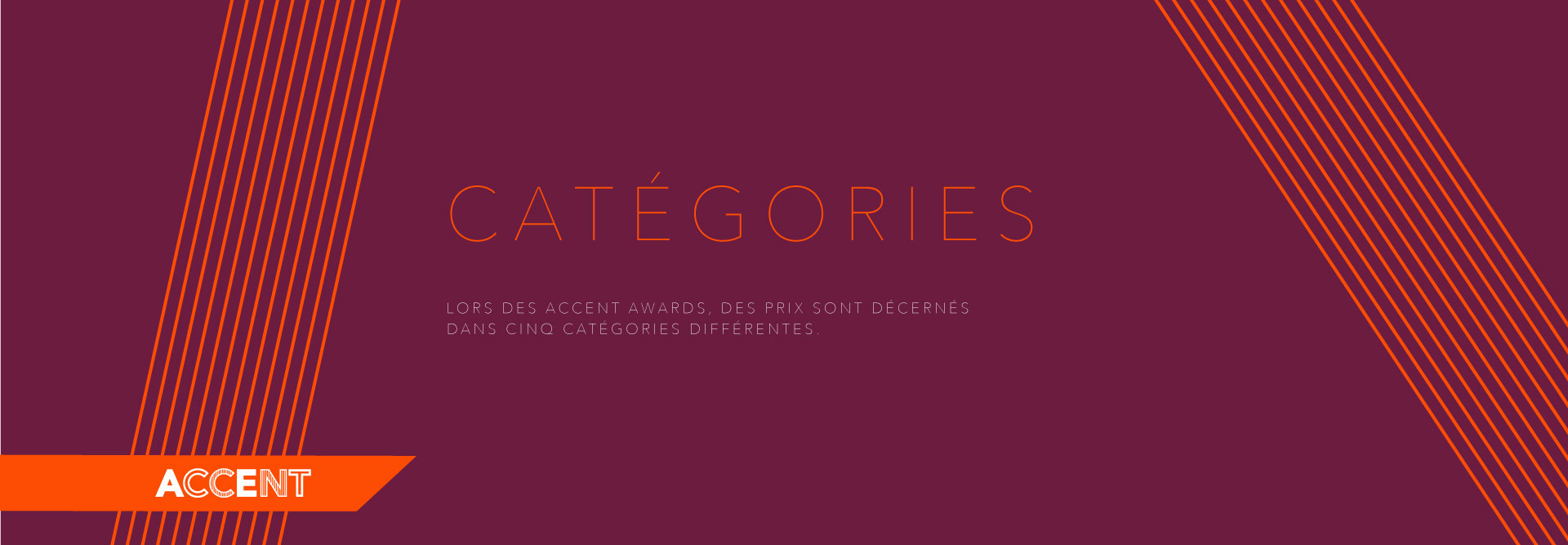 Accent Awards Categories